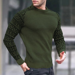Men's Colorblock Knitted Sweater