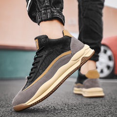 Men's Casual Fleece Padded Sneakers