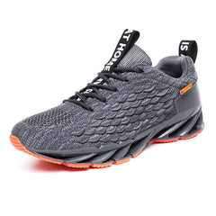 Fish Scale Fly Woven Mesh Plus Size Men's Shoes