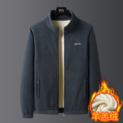 Men's Winter Lamb Fleece Jacket
