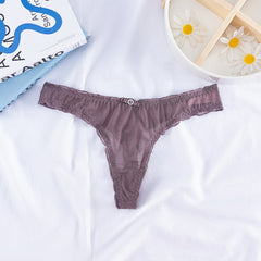 Lace Sexy Light See-through Thong