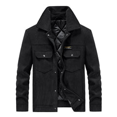 Men's Fashion Casual Loose Corduroy Jacket