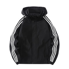 New Men's Breathable Windproof Hooded Jacket