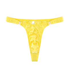 Men's Ice Silk Low Rise Detachable Thong