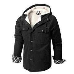 Men's Casual Hooded Loose Plus Size Cotton Clothing