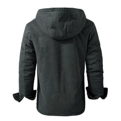 Men's Casual Hooded Loose Plus Size Cotton Clothing