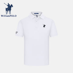 Men's Lapel Collar Business Casual Polo Shirt
