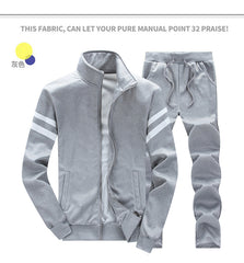 2023 New Men's Sports and Leisure Plus Size Suit