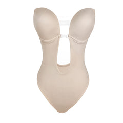 Invisible Straps Body Sculpting Wedding Evening Dress One Piece