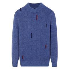 Men's Wool Half Turtleneck Stretch Thermal Sweater