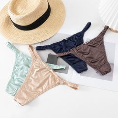 Low Waist Sexy Thin Strap Sheer Lightweight Soft Thong