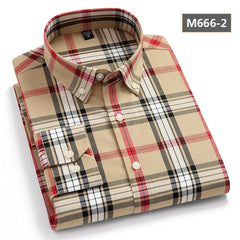 2023 New Cotton Plaid Shirt