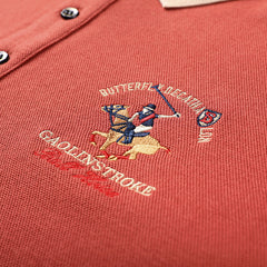 Men's Slim Breathable Solid Color Polo Shirt