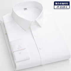 Men's Non-Iron High Stretch Silk Shirt