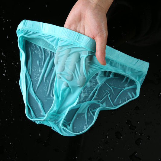 Plus Size Ice Silk Panties