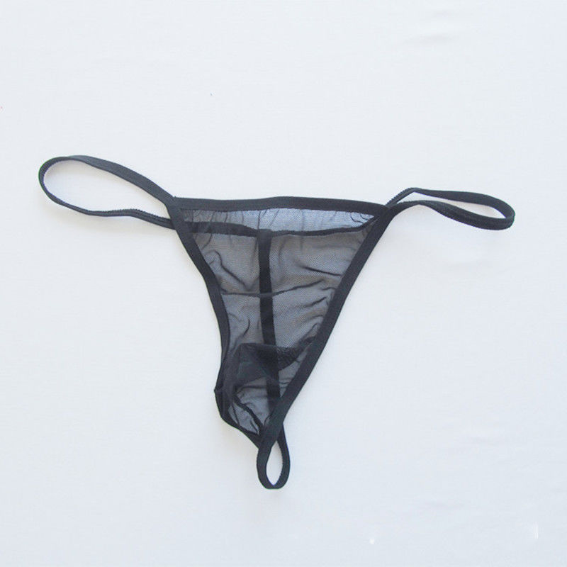 Men's Ultra Thin Sheer Thong