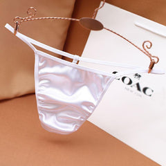 Hot And Seamless Silky Satin Low-Rise Panties