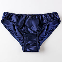 100% Silk Satin Plus Size Panties