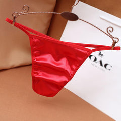Hot And Seamless Silky Satin Low-Rise Panties