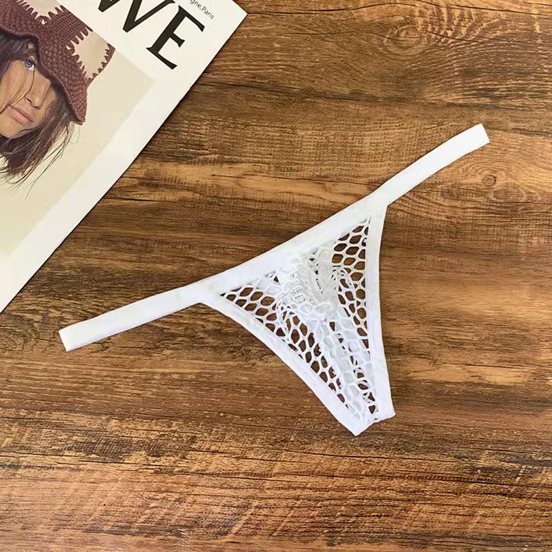 Breathable mesh thong