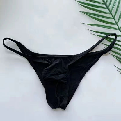 New low waist ice silk thong