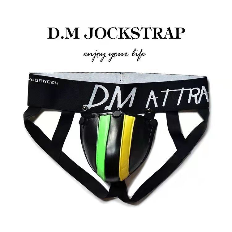 Detachable colorblock thong