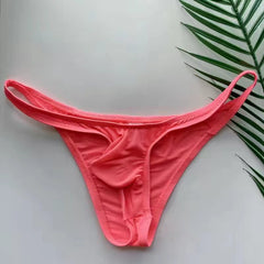 New low waist ice silk thong