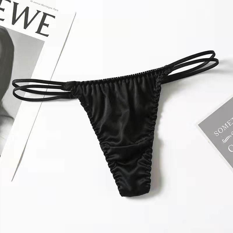 Silk Sexy Seamless Thong -  Fashion Men's Panties