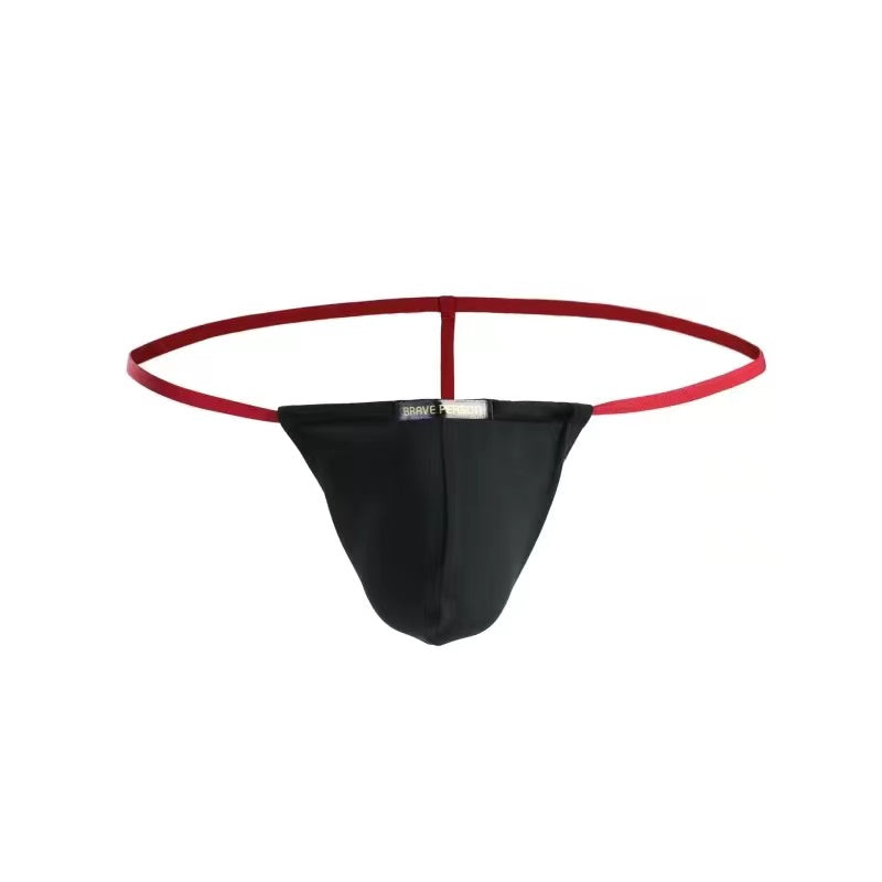 Solid color 3D U-shaped thong