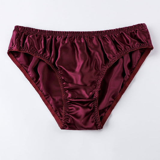 Men's Sexy Translucent High Quality Silk Briefs -  Fashion Men's Panties
