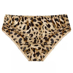 100% mulberry silk satin briefs