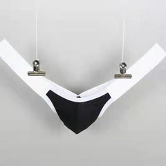 Low-rise stretch thong