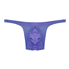 Men's Ice Silk Transparent Sexy Thong
