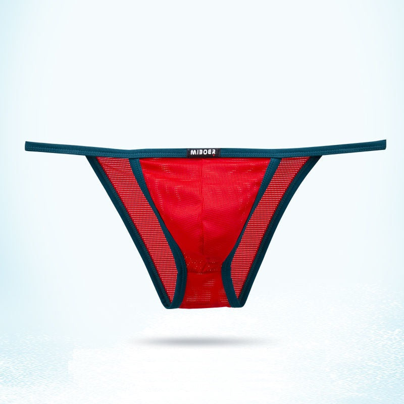 Breathable Sexy Mesh Bikini Thong