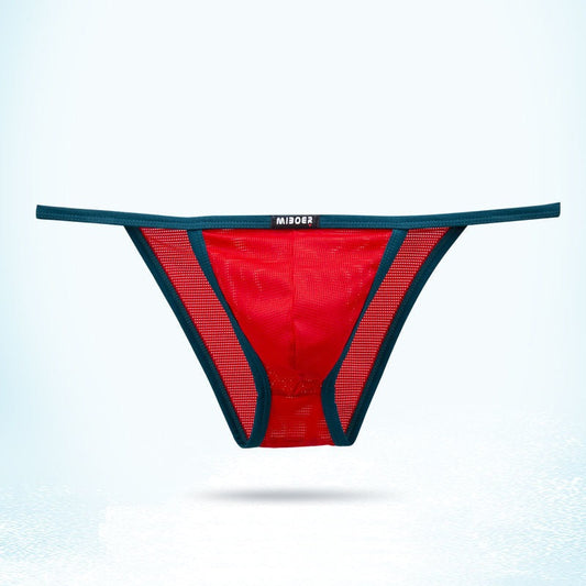 Breathable Sexy Mesh Bikini Thong
