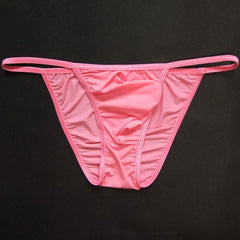 Men Ultra-thin Ice Silk Thong