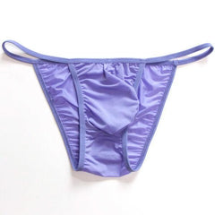 Men Ultra-thin Ice Silk Thong
