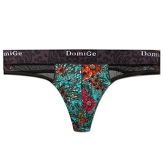 Low-Rise Printed Thong