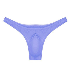 Sexy Transparent Men's Ice Silk Thong