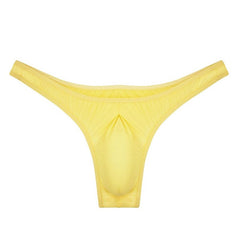 Sexy Transparent Men's Ice Silk Thong