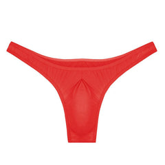 Sexy Transparent Men's Ice Silk Thong