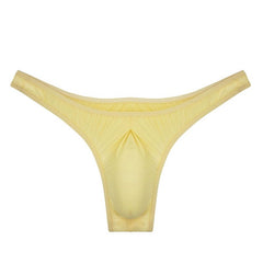 Sexy Transparent Men's Ice Silk Thong