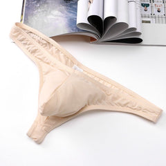 Men's Ultra Thin Ice Silk Thong