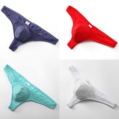 Men's Ultra Thin Ice Silk Thong