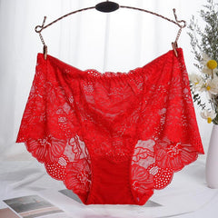 [ 6 PCS ] High Waist Sexy Pattern Lace Panties