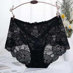 [ 6 PCS ] High Waist Sexy Pattern Lace Panties